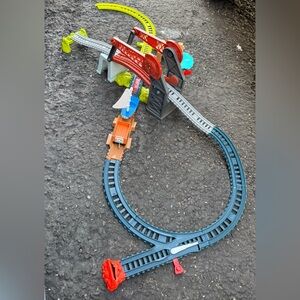 Thomas & Friends Bridge Lift Thomas and Skiff TrackMaster Playsest Parts Incompl